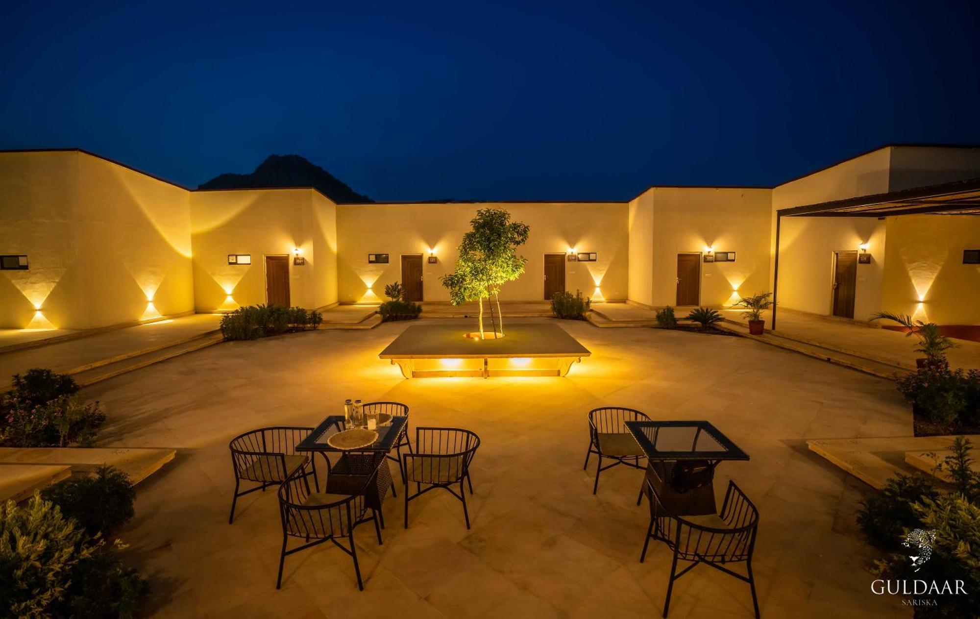 Guldaar Sariska - A Luxury Forest Resort Tehla Exteriör bild