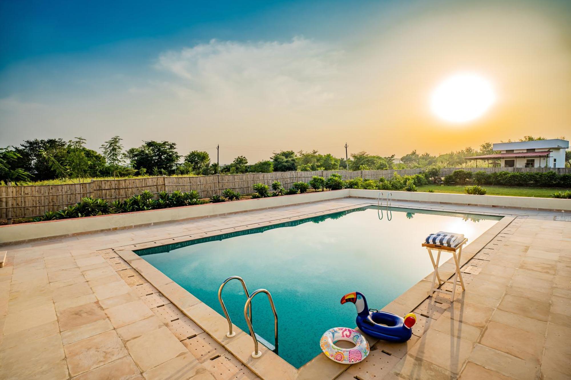 Guldaar Sariska - A Luxury Forest Resort Tehla Exteriör bild