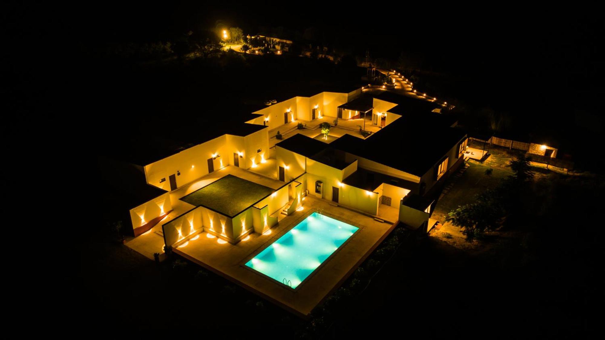 Guldaar Sariska - A Luxury Forest Resort Tehla Exteriör bild