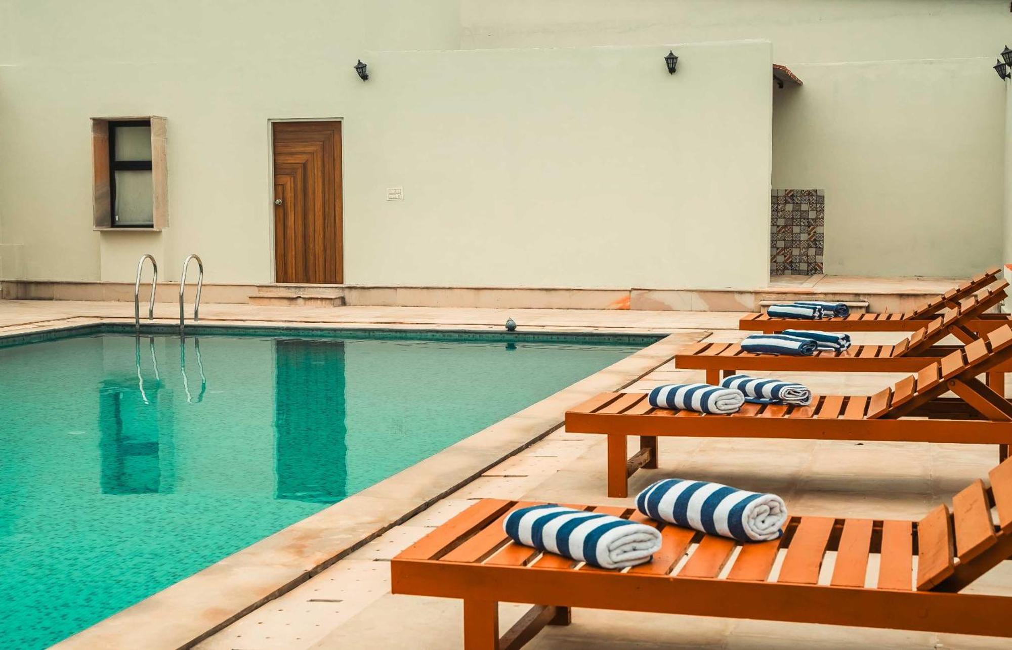 Guldaar Sariska - A Luxury Forest Resort Tehla Exteriör bild